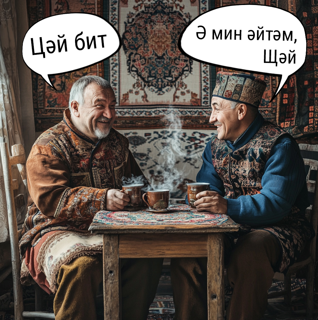 Чай, щай или цай. Как верно по-татарски